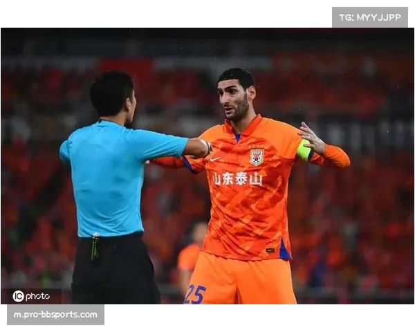 泰山队费莱尼进球争议旧案 对比新赛季判罚尺度变化